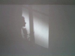 ein Schatten wie in den besten FILM NOIR S